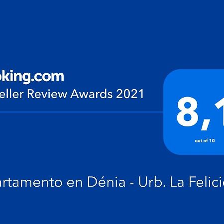 La Felicidad Apartamento En Denia Dış mekan fotoğraf